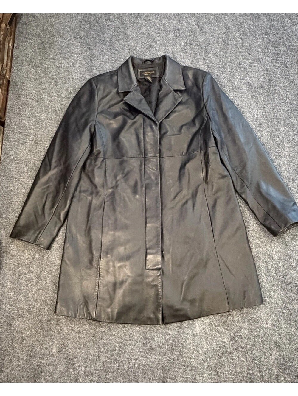 croft barrow lambskin leather jacket